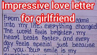 Write A Impressive Love Letter In English বল অরথ সহ How To Write A Love Letter For Girlfriend