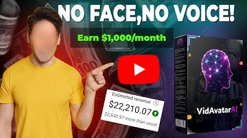 How To Earn🤑 $1,000/Month with Viral Faceless Videos Using VidAvatar AI