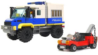 Build a Lego Police Car - Lego City 60276 Police Prisoner Transport