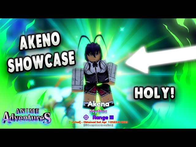 Showcase] MAX LEVEL AKENO LOOKS LIKE A SUPER INSANE UNIT! [UPD 12