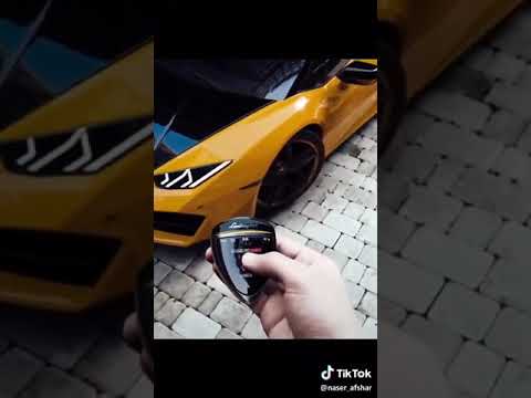 lamborghini that changes colors with a remote control