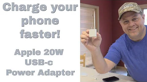 REVIEW Apple 20W USB C Power Adapter iPhone Charger, Fast Charging Capability, Type C Wall Charger
