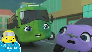 WOW! Buster Becomes A Scary Zombie! | Go Buster! | Bus Cartoons for Kids! | Funny Videos & Songs