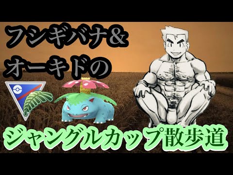 【ポケモンGO】GBL ジャングルカップSL.ver〈フシギバナ〉ピッピカチュウと舞いオーキドのように刺す