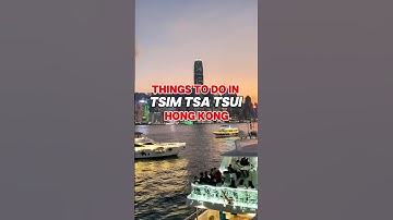 PLEKKEN OM TE BEZOEKEN EN DINGEN OM TE PROBEREN IN TSIM TSA TSUI HONG KONG! ✨🇭🇰 #reizen #hongkong...