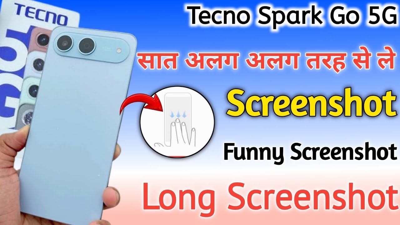 Tecno spark go 5g me screenshot kaise le | How to take screenshot in tecno spark go 5g | Screenshot