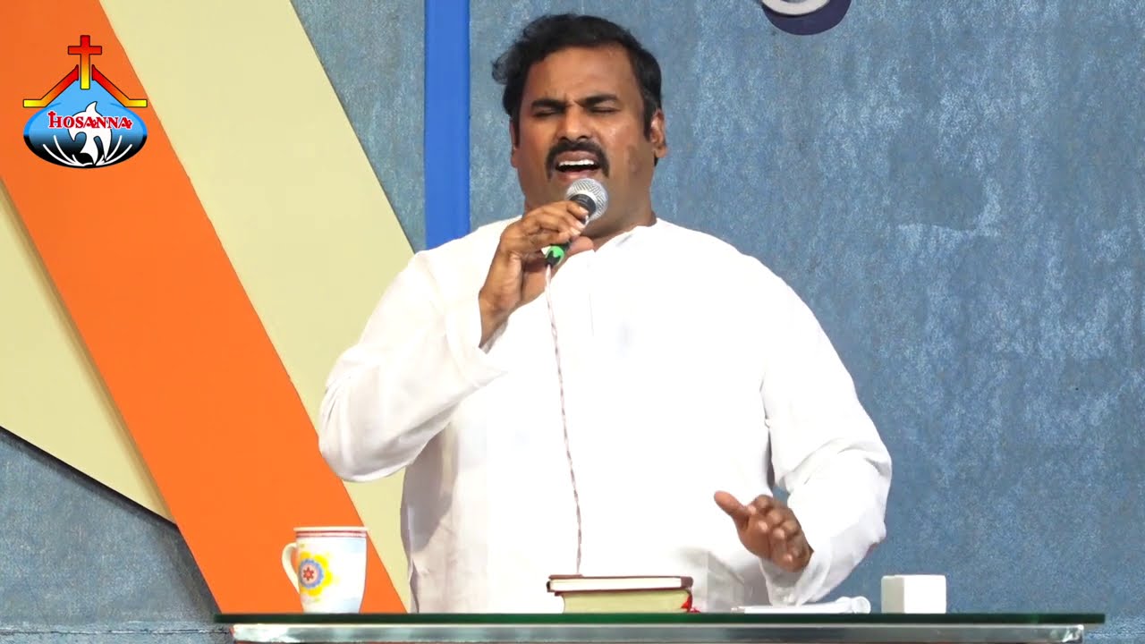    Sajeevudavaina Yesayya  Hosanna Ministries live Song by PasAbraham anna