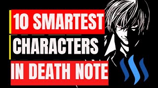 The 10 Smartest Characters In Death Note