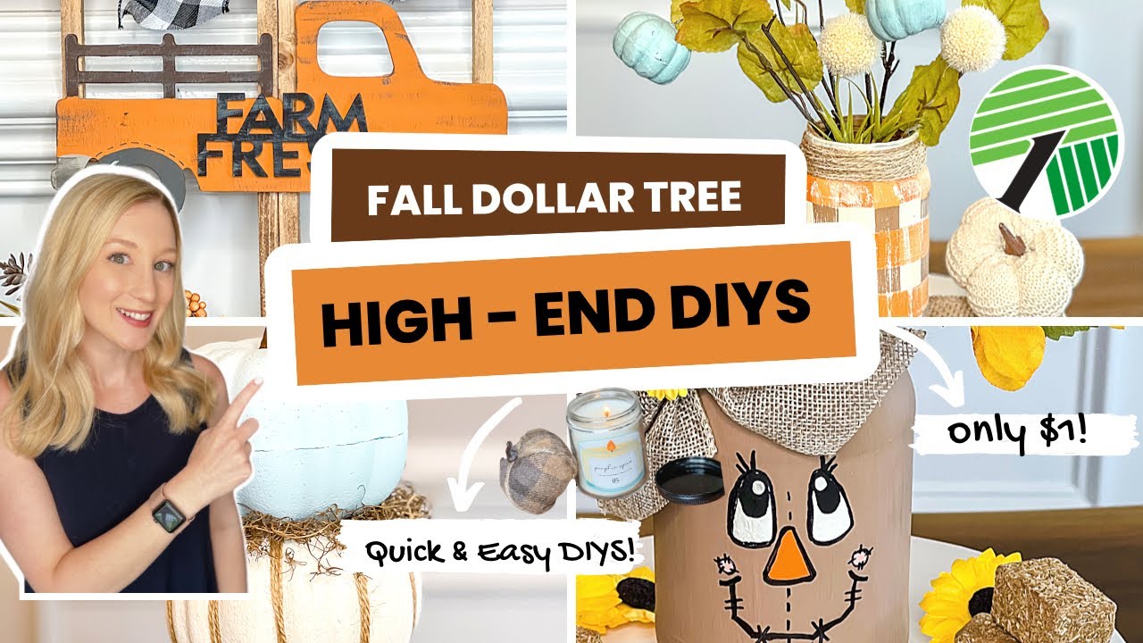 5 *HIGH END* FALL DIY'S KIRKLANDS INSPIRED DIYS l MUST SEE AUTUMN DIY