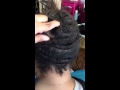 Your hair should grow this much with a weave if not u need