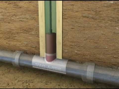 LMK Vac-A-Tee® Installation Animation - YouTube