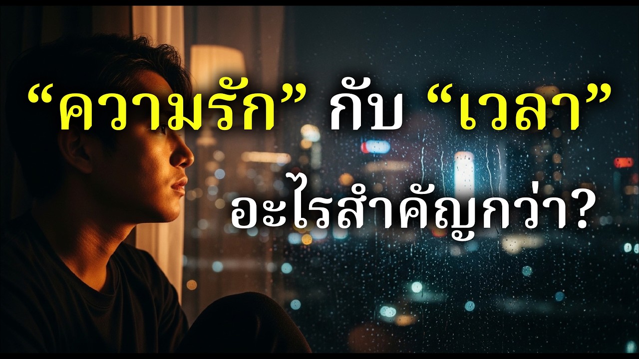 ความรักกับเวลา อะไรสำคัญกว่า | บางความสัมพันธ์ไม่ได้แพ้เพราะไม่รัก แต่แพ้เพราะไม่เลือกกัน