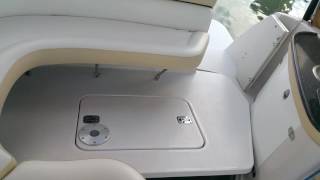 Engine Run time, easy to open the hatch! - Four Winns V288