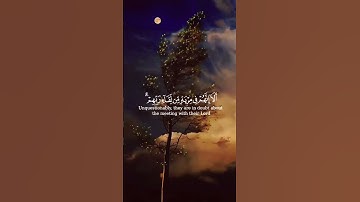 (سنريهم آياتنا في الآفاق وفي أنفسهم)  [فصلت ٥٣-٥٤]تلاوه بصوت :إسلام صبحي