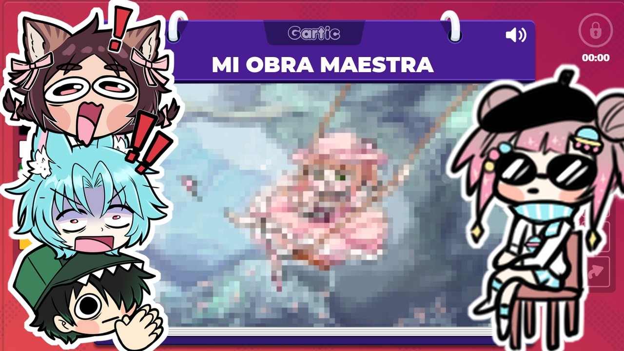 HICE MI OBRA MAESTRA EN GARTIC PHONE 🎨 【modo: OBRA MAESTRA】