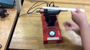 Growler test at aviation technology center