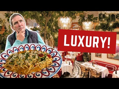 Video thumbnail: Reviewing a LUXURIOUS ITALIAN RESTAURANT!