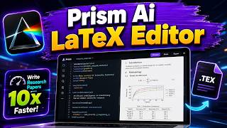 OpenAI Prism AI LaTeX Editor 🤯 Write Research Papers 10x Faster   #PrismAI screenshot 4