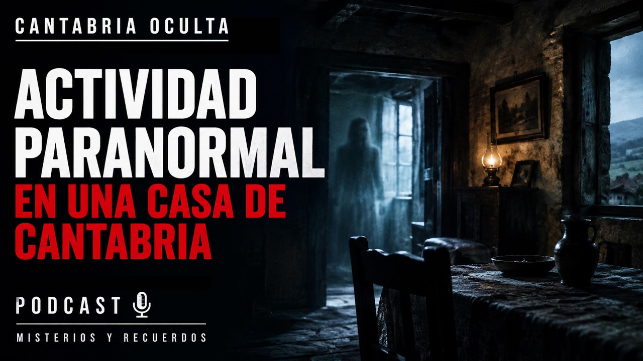 Actividad paranormal en una casa de Cantabria - Cantabria Oculta #podcast