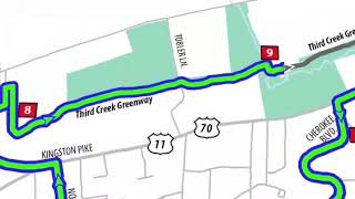 A look at the Covenant Health Knoxville Marathon course