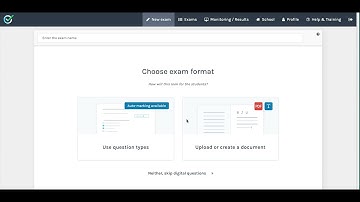 Introduction to Exam Formats in Exam.net