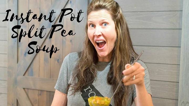 17 Minute Instant Pot Split Pea Soup