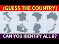 Can You Guess The Country Maps? 🌎🤔 Country Quiz