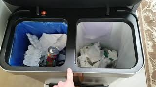 Simplehuman Dual Bucket Trash Can Review