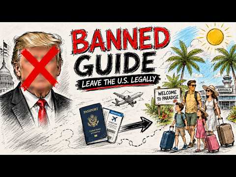 The BANNED Guide To Leaving The US Without Trace (Legally)