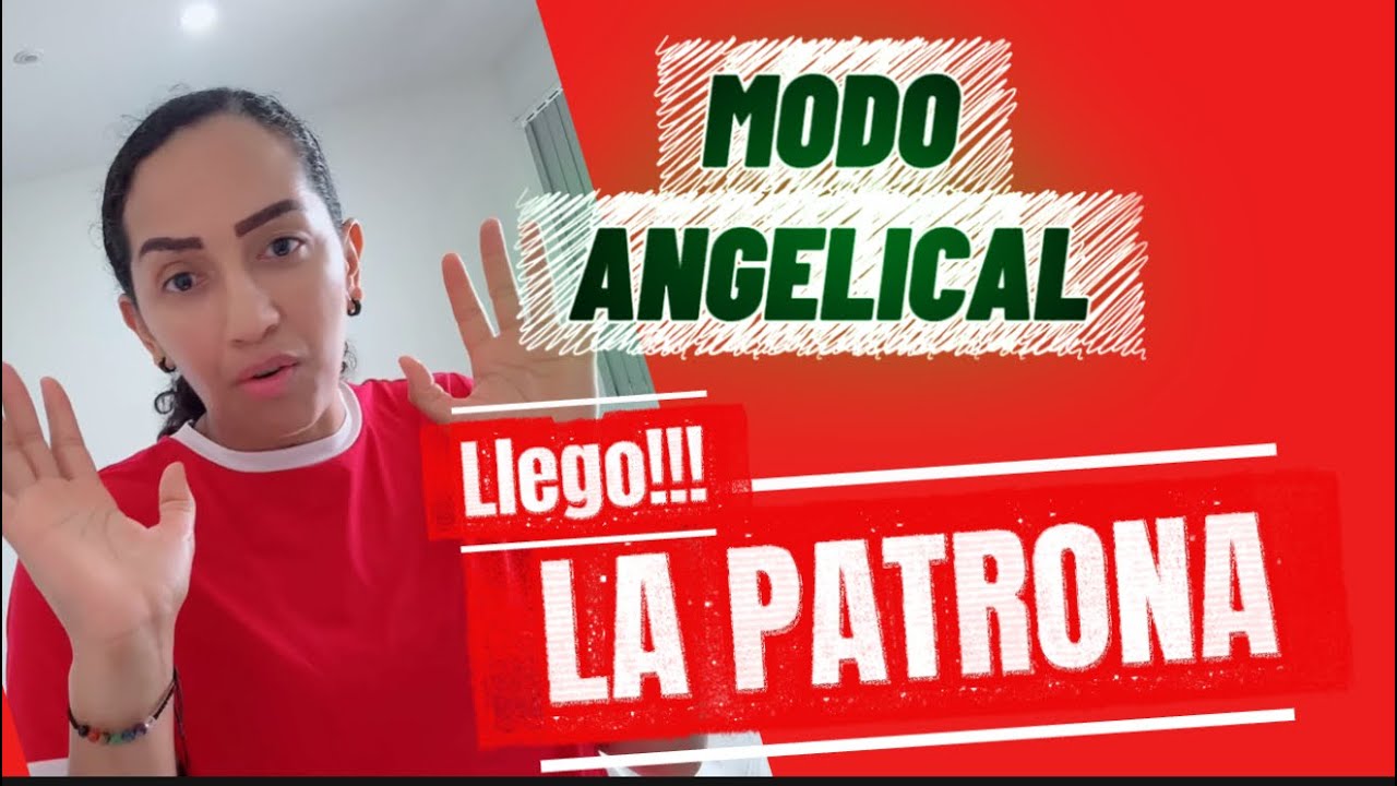 Modo angelical… ¡Llegó la patrona! 😇🔥