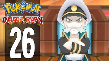 Pokemon Omega Ruby - Part 26 - Elite Four Drake (Gameplay Walkthrough)