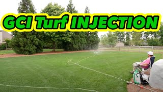 WATER and FEED Lawn SAME TIME GCI Turf Injection