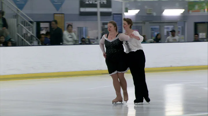 Ellen Giesy & Tammy Goecks 2018 Pasadena Ice Skati...