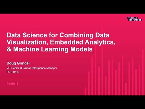 Data Science for Combining Data Visualization, Embedded Analytics, and Machine Learning Models