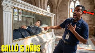 El guía de Asís que abre la tumba de Carlo Acutis cada mañana vio algo en el cristal... CALLÓ 5 años