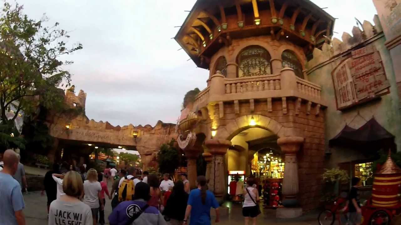 Islands Of Adventure Port Of Entry Walk Through 2012 ...