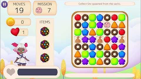 Unity-chan Puzzle Park Character Introdution 8. Akaza