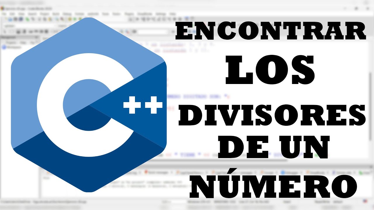Cómo encontrar los divisores de un número en C++ - YouTube