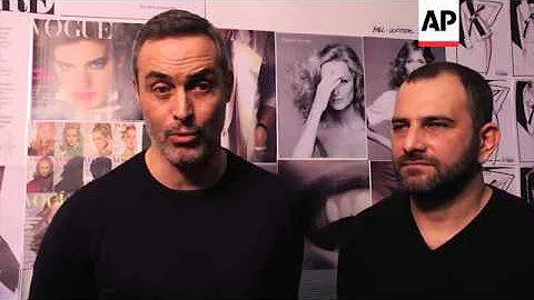 Ferre fashion show at Milan Fashion Week