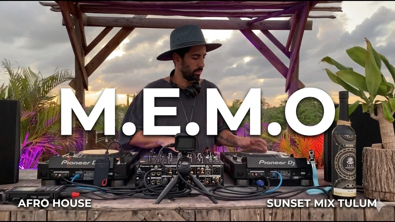 M.E.M.O | Electronic Afro House Sunset | by @EPHIMERA Tulum