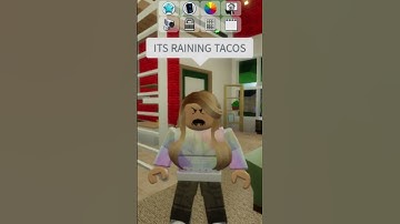 Thumbnail of It’s raining tacos! Roblox. #shorts #roblox #robloxtrend #robloxtrends
