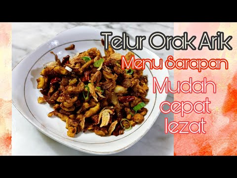 Video: 5 Resep Mudah Membuat Orak-arik Telur Untuk Sarapan Pagi