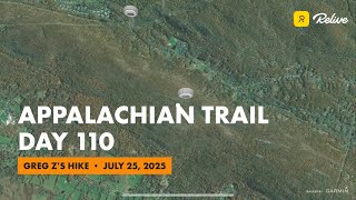 Appalachian Trail Thru Hike Day 110 - 2025 - Wildcat Shelter to Fingerboard Shelter - Mile 1392.6