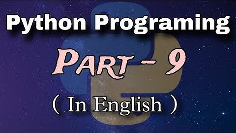 Python Programming Part-9 | Python in English | Kapil Joshi Tutorials | Basic Python Tuples