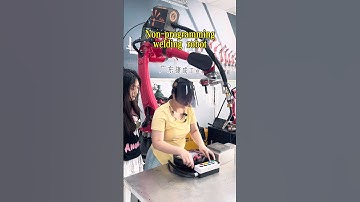 welding robot #automation #machine #industrialrobot #welding #robot #automobile #six_axes  #factory