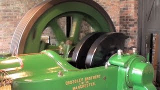 Crossley Brothers Gas Engine 1915 At Kelham Island Museum, Sheffield