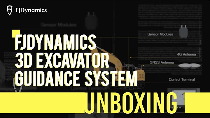 FJD G31 3D Excavator Guidance System | Unboxing