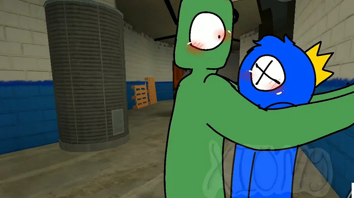 Excuse me is anybody meme//Blue x green//rainbow F...