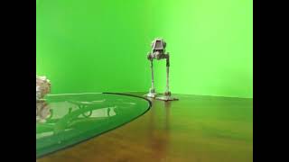 Star wars AT-DP walker stop motion test