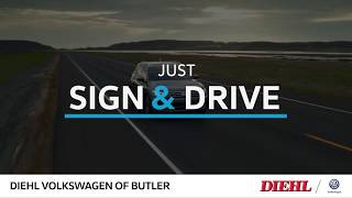 Diehl Volkswagen of Butler: Just Sign and Drive at Diehl